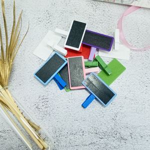 Бирки с прищепкой асорти