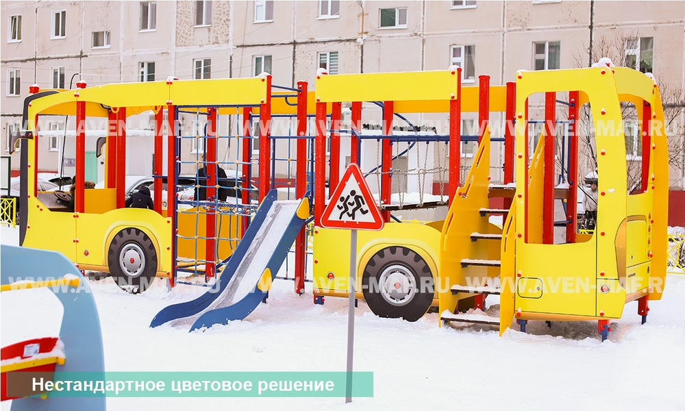 Игровой комплекс Электробус НЕФАЗ