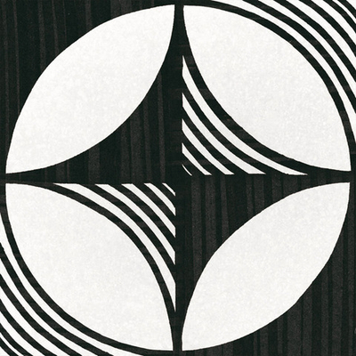 Керамогранит EQUIPE CAPRICE DECO Compass B&W