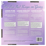 Lemme, Праздничные жевательные таблетки Essentials, Purr, DeBloat, для сна, 3 флакона, 14 жевательных таблеток в каждом