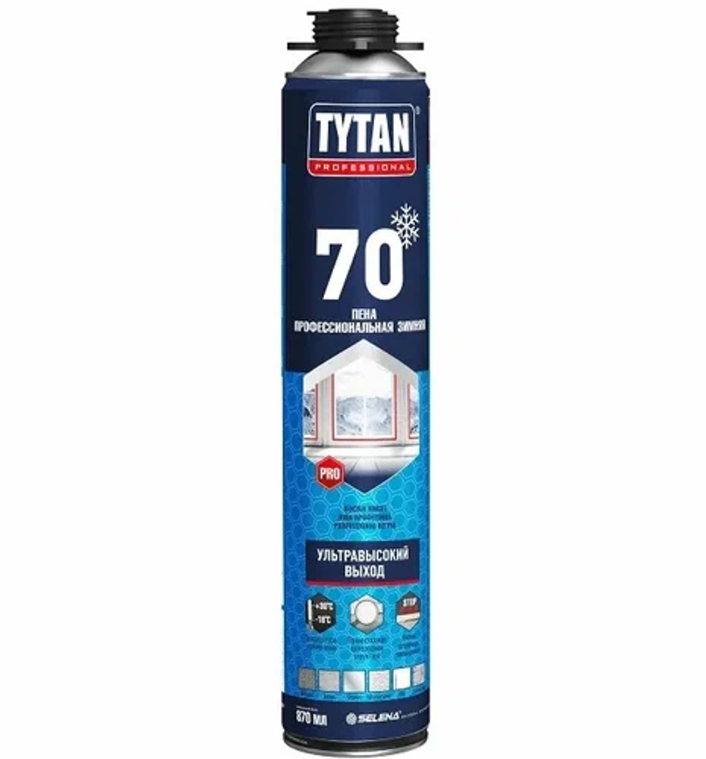 TYTAN Professional 70 пена профессиональная зимняя 870 мл