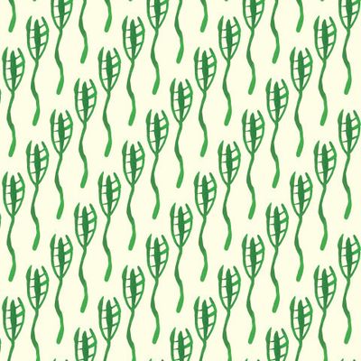 buy fabric watercolor abstract flowers green milky white