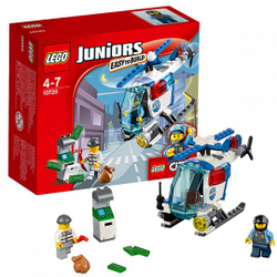 LEGO Juniors: Погоня на полицейском вертолете 10720 — Police Helicopter Chase — Лего Джуниорс Подростки