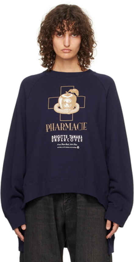 UNDERCOVER x BRIGITTE TANAKA ТОЛСТОВКА ФИОЛЕТОВАЯ PHARMACIE