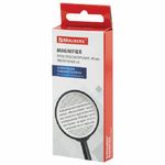 Лупа офисная 40мм, 5-х кратное увеличение, пластиковая оправа, Brauberg