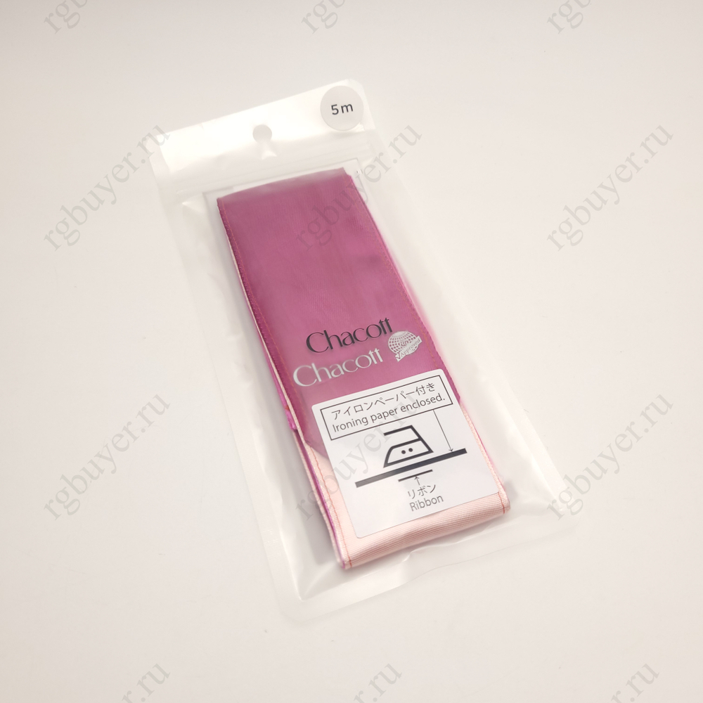 Лента Chacott 5 м серия "Градиент" 745.Rose Pink