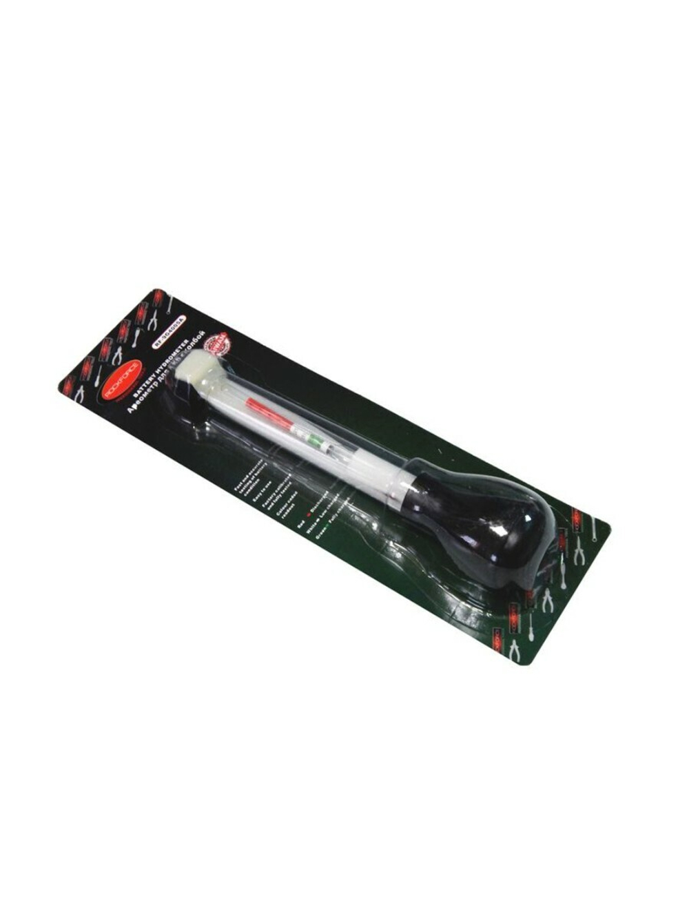 Ареометр для электролита с колбой, в блистере RockForce##Rock FORCE RF-9G4005A