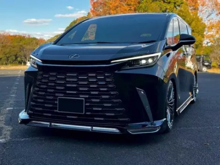 Широкий обвес для Toyota LM500h AM10 2023-2026+ Лексус губа диффузор юбки спойлер