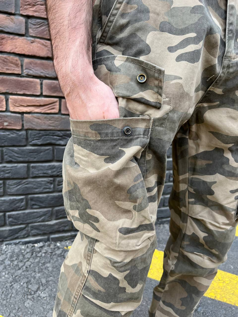 Брюки тактические мультикам с манжетом