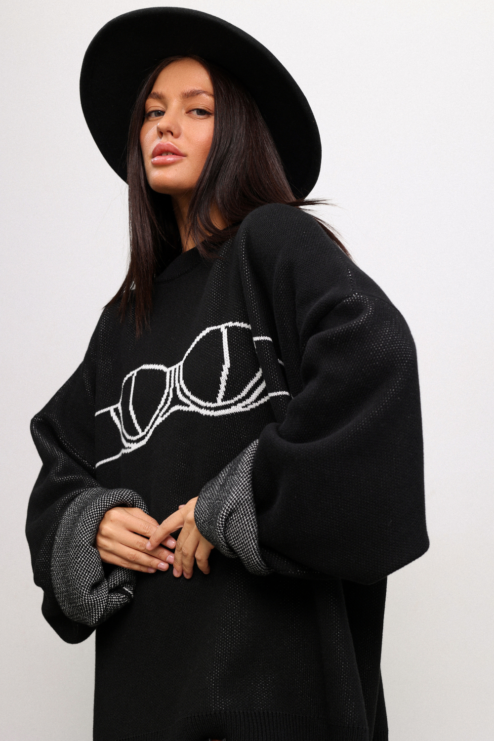 Свитер с лифом