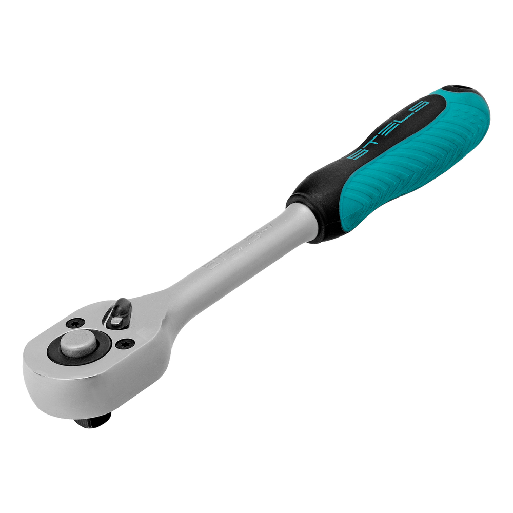 Набор торцевых головок с трещоткой, 1/4"и 3/8", 44 предмета Stels