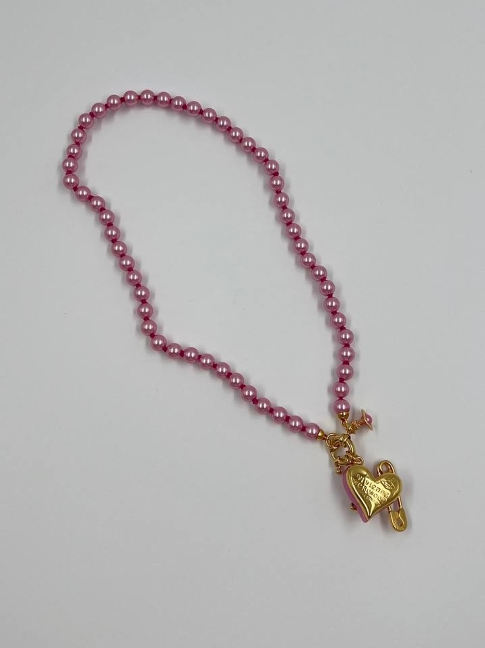 Колье розовое Vivienne Westwood