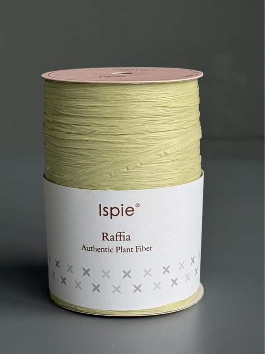Пряжа ISPIE RAFFIA (7492106-121F/Зеленый чай)