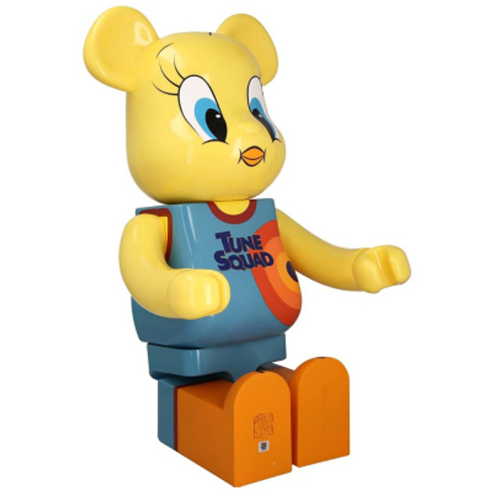 Фигура Bearbrick Medicom Toy Tweety Space Jam 2 1000%