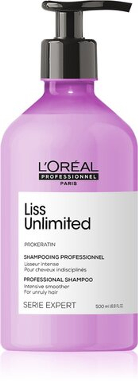 L’Oreal Professionnel Serie Expert Liss Unlimited - увлажняющий шампунь для волос, которые сложно укладывать /   500  ml  / GTIN 3474636975877