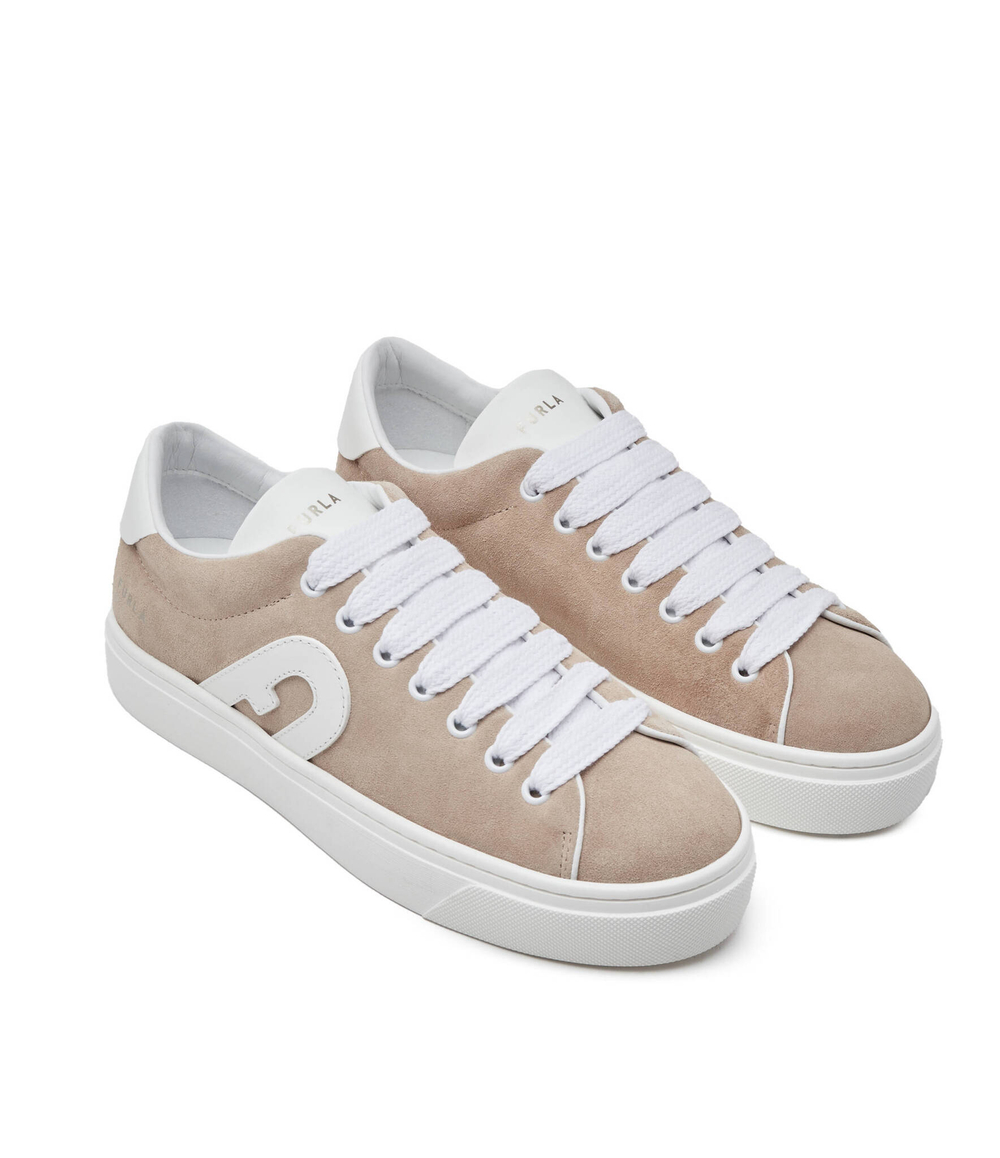 Кожаные кроссовки Furla - бежевый(YE71FJO BX0580)