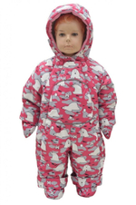 Комбинезон-трансформер осень-зима с отстёг.мехом р.80 (Rusland) А 117-18/алый