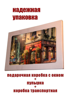 Фото на стекле "Улицы Лондона"