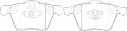 Тормозные колодки NIBK PN-0352