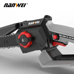 Набор электроинструмента 8 дюймов электрическая цепная пила NANWEI 1800Вт 5800 об/мин бесщеточный двигатель