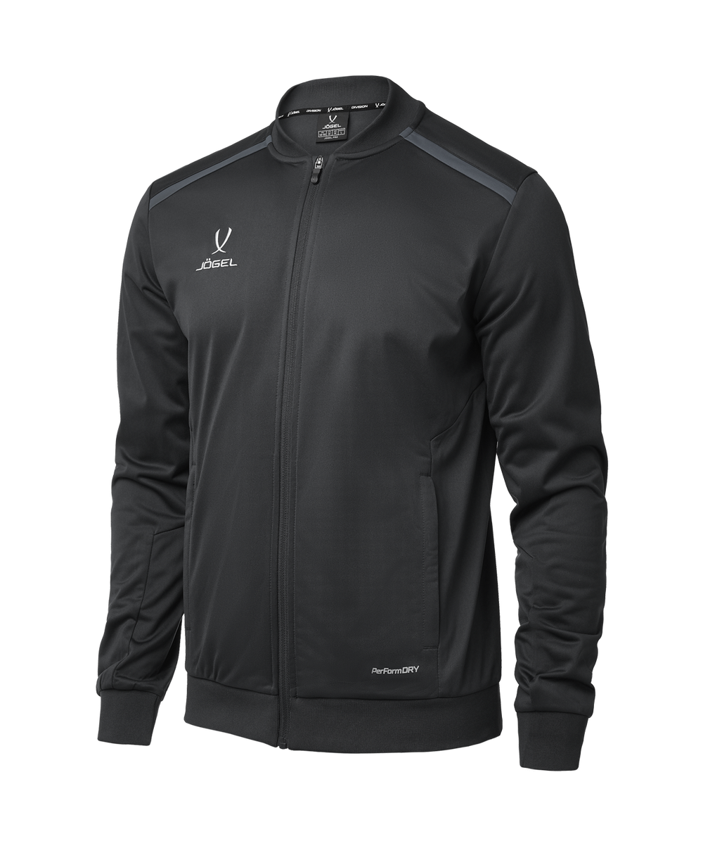 Олимпийка DIVISION PerFormDRY Pre-match Knit Jacket, черный, детский