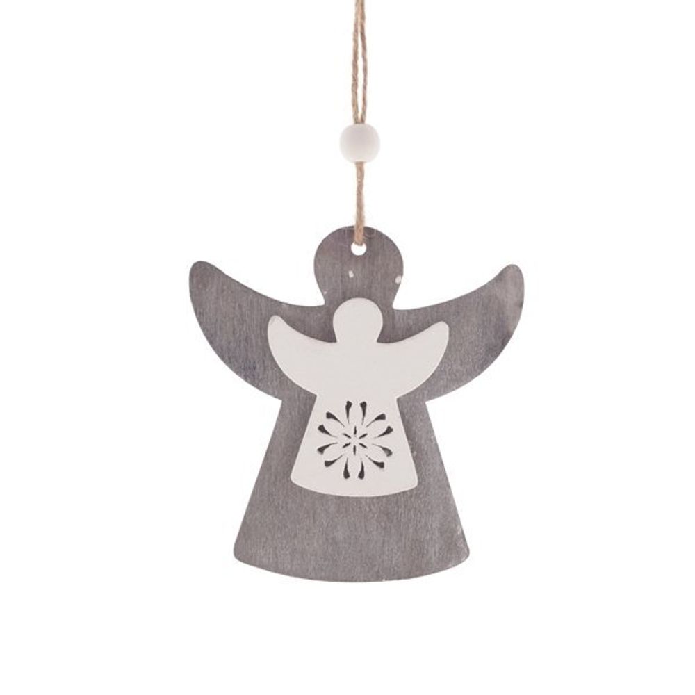 GAEM Украшение новогоднее "Ангел", L9,5 W1 H11 см, 2в.