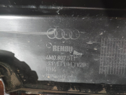 Бампер задний Audi Q7 (4M) 15-нв Б/У Оригинал 4M0807511