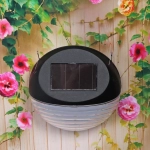 Фонарь садовый «Сфера» 11*11*4,5см, на солнечной батарее, Белый