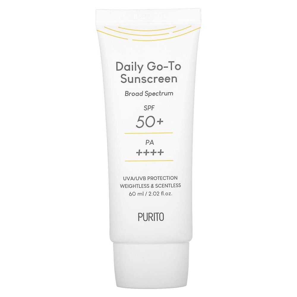 Purito, Daily Go-To Sunscreen, SPF 50+ PA++++, 2.02 fl oz (60 ml)