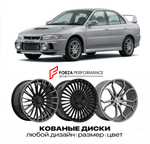 КОВАНЫЕ ДИСКИ для Mitsubishi Lancer Evolution IV CD9A 1996-1998 Митсубиси