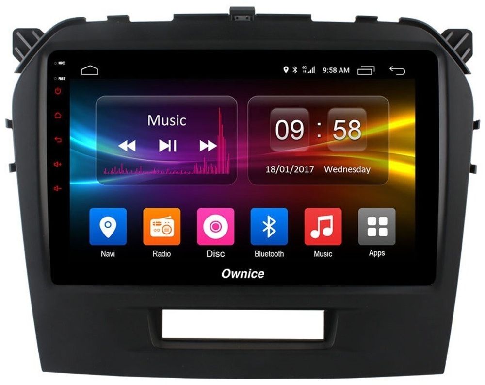 Магнитола для Suzuki Vitara 2015+ - Carmedia OL-9621 QLed, Android 10/12, ТОП процессор, CarPlay, SIM-слот