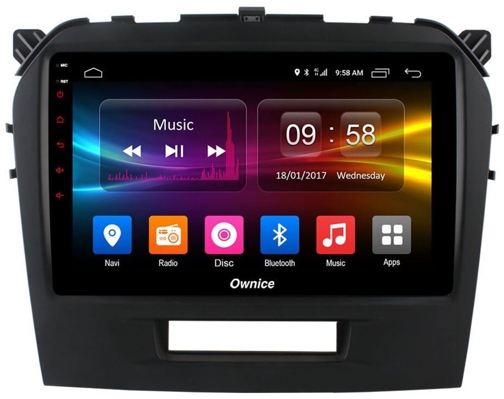 Магнитола для Suzuki Vitara 2015+ - Carmedia OL-9621 QLed, Android 12, TS10, CarPlay, 4G SIM-слот