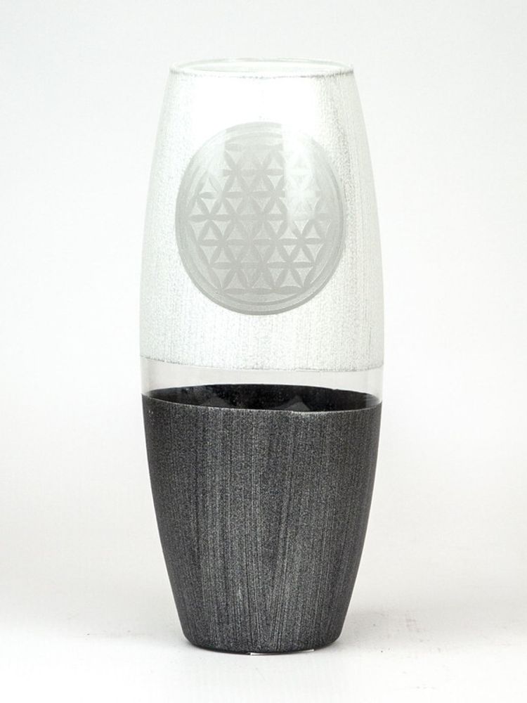 Стеклянная ваза  7736/250/sh194.1