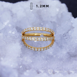 Кликер Triple Crystal PVD Yellow 1.2мм