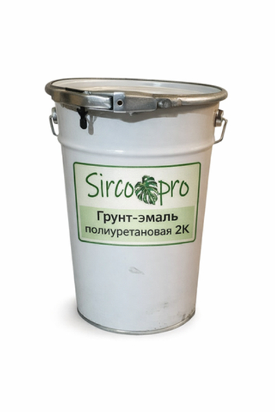 ПУ грунт-эмаль 20% матовая RAL 9004