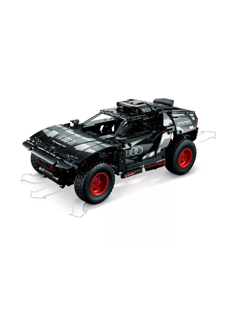 LEGO Technic 42160 Audi RS Q e-tron — внедорожный спортивный автомобиль