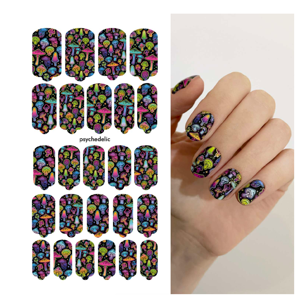 Пленки для маникюра Provocative Nails psychedelic