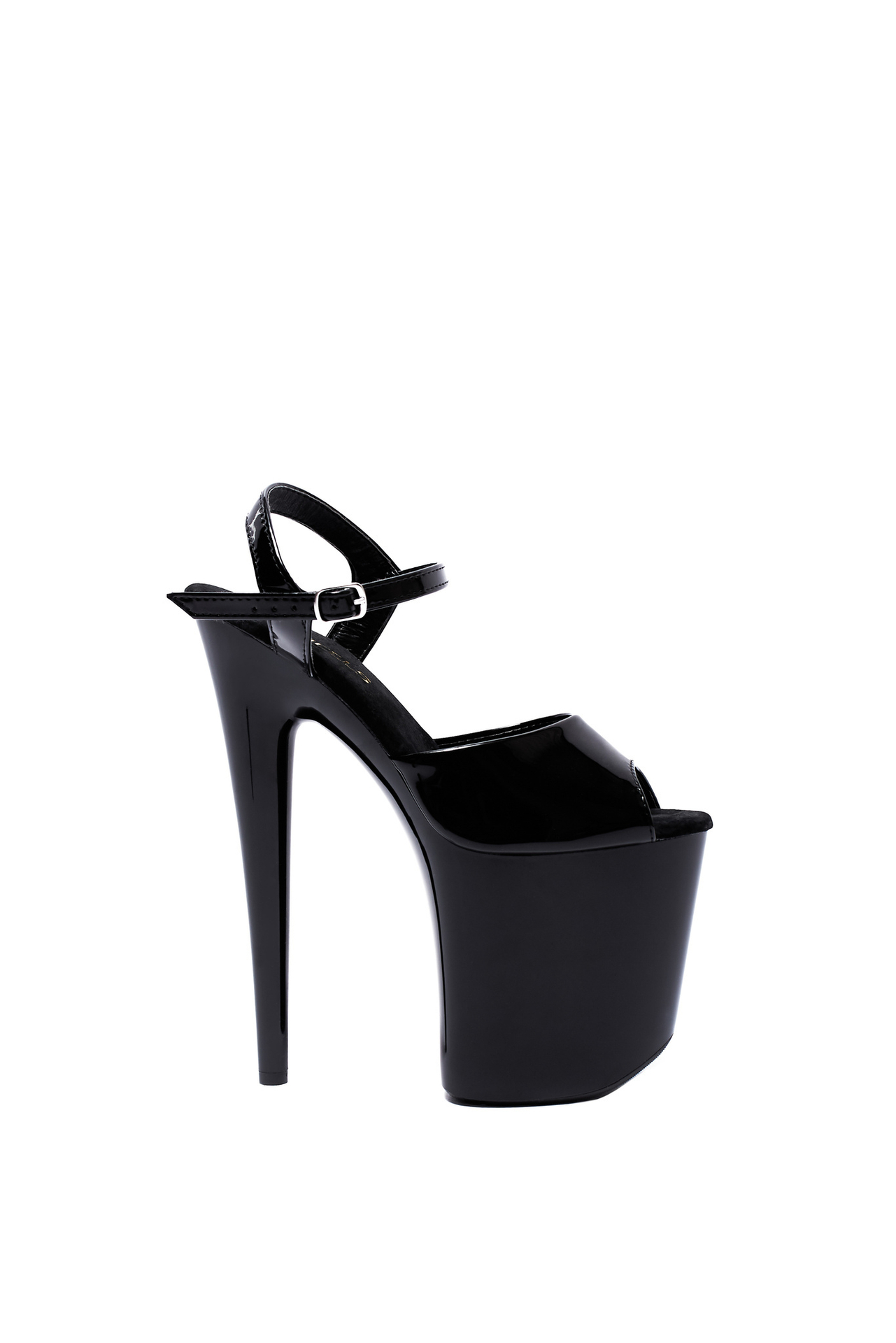 Босоножки Тройка черные лак - SHDS-007-3-lak-bl-sale35_046