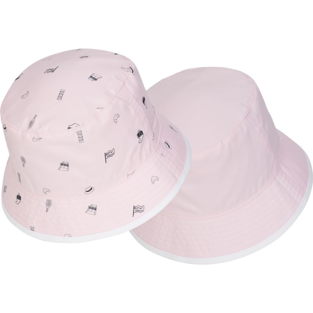 Кепка теннисная Nike Bucket Roland Garros AOP - pink foam