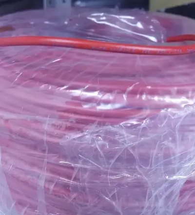 Провод электрический ПуГВнг(А)-LS ( ПВ-3 ) ГОСТ красный 1 х 6 ЦВЕТЛИТ - 2м