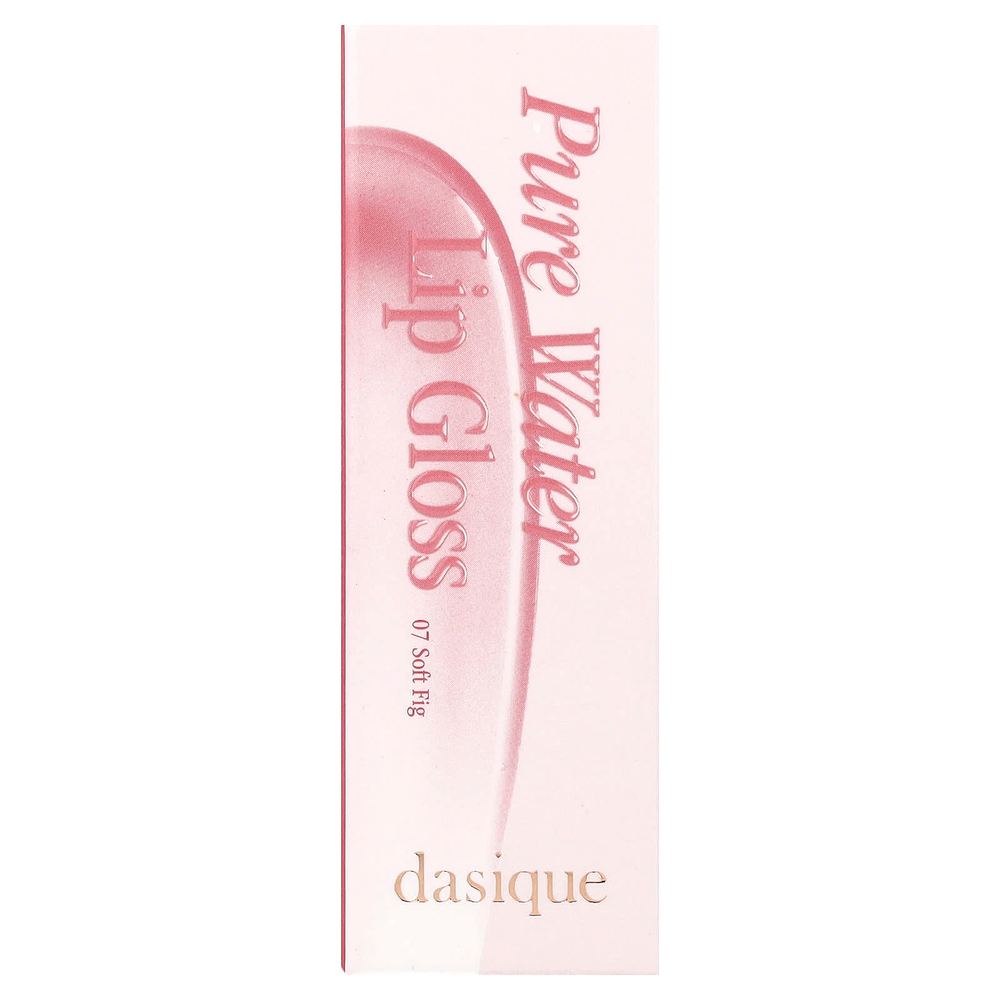 Dasique, чистая вода, блеск для губ, оттенок 07, инжирный, 2,6 г (0,09 унции)
