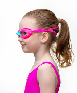 Очки для плавания Coral Pink/Turquoise, детский