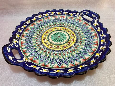 Блюдо для шашлыка"Мехроб" 39 см.