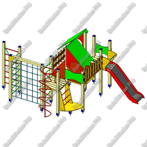 Детский игровой и спортивный комплекс «Весёлые Приключения»