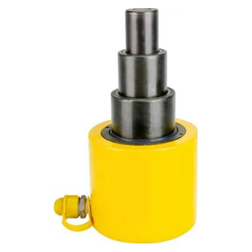 Домкрат телескопический Инстан с гравитационным возвратом штока ДГ100-300ПТ (100т, ход 300мм)