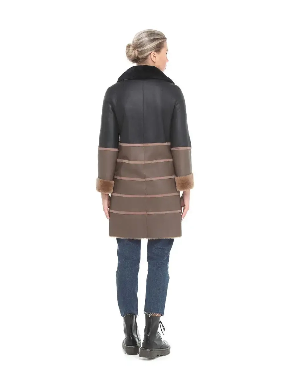 Шуба женская натуральная овчина Турция