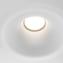 Встраиваемый светильник Maytoni Technical Downlight Gyps Modern DL002-1-01-W-1