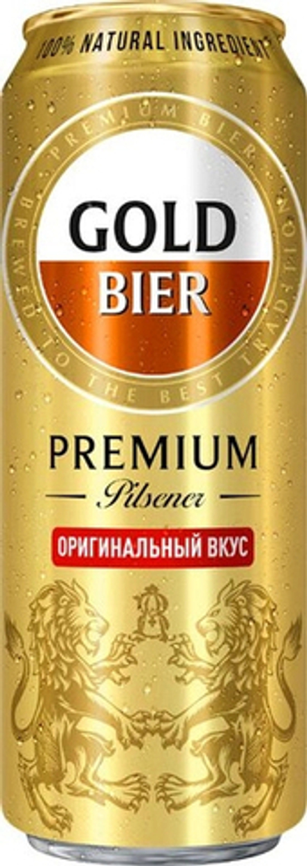 Пиво Голд Премиум Пилснер / Gold Premium Pilsener 0.43 - банка