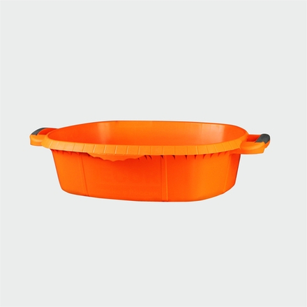 Таз ударопрочный 21л, 2К ручки DECOR 670-0021