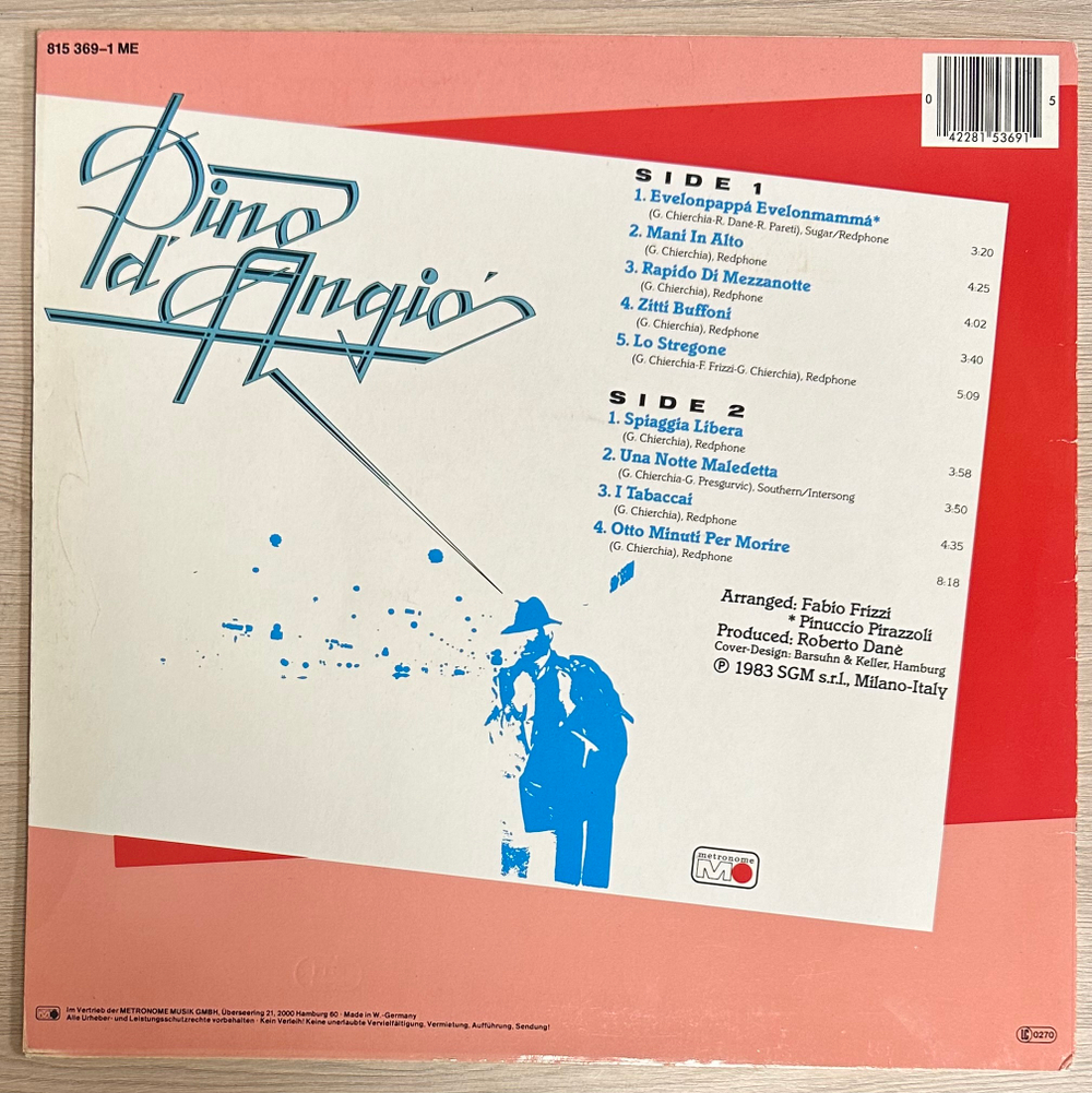 Pino D'Angio - Una Notte Maledetta (Германия 1983г.)